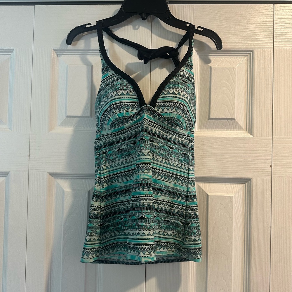 Arizona Blue/Black Swim Top